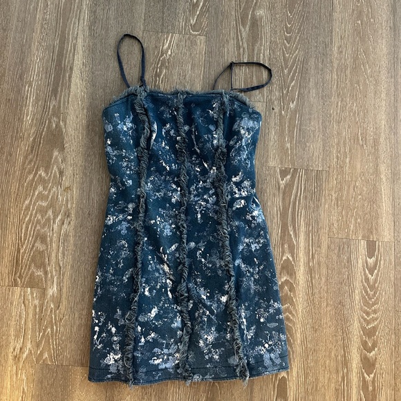 Ramy Brook Mossy Denim Dress - Picture 3 of 3